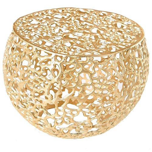 riess-ambiente.de Filigraner Design Couchtisch Abstract Leaf 50cm Gold Handarbeit riess-ambiente.de Filigraner Design Couchtisch Abstract Leaf 50cm Gold Handarbeit von Riess Ambiente