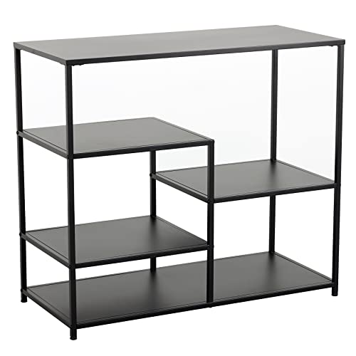 riess-ambiente.de Industrial Regal DURA Steel 90cm schwarz Metall Konsole riess-ambiente.de Industrial Regal DURA Steel 90cm schwarz Metall Konsole von Riess Ambiente