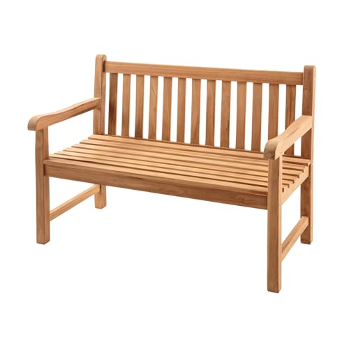 riess-ambiente.de Outdoor Gartenbank Empire Teak 120cm Natur Teakholz riess-ambiente.de Outdoor Gartenbank Empire Teak 120cm Natur Teakholz von Riess Ambiente