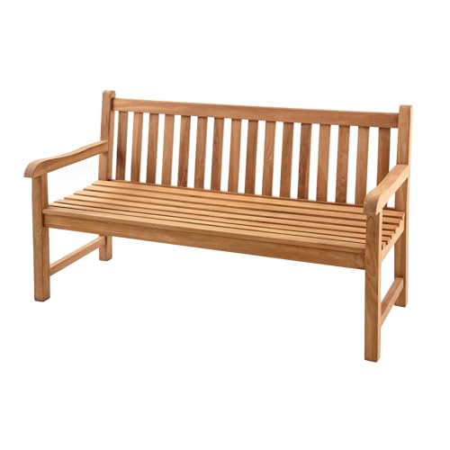 riess-ambiente.de Outdoor Gartenbank Empire Teak 160cm Natur Teakholz riess-ambiente.de Outdoor Gartenbank Empire Teak 160cm Natur Teakholz von Riess Ambiente