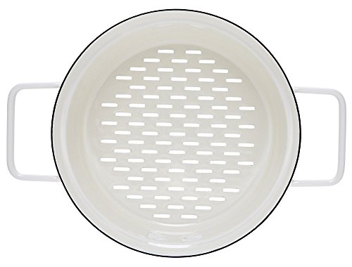 Riess, 2118-212, Dampfgarer für Aromapot Topf 20, Durchmesser 20 cm, PURE WHITE, AROMAPOTS, Truehomeware, Emaille, Induktion Riess, 2118-212, Dampfgarer für Aromapot Topf 20, Durchmesser 20 cm, PURE WHITE, AROMAPOTS, Truehomeware, Emaille, Induktion von Riess
