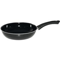 RIESS Gourmetpfanne, Emailpfanne, Ø 28 cm, Höhe: 6,8 cm, schwarz von Riess