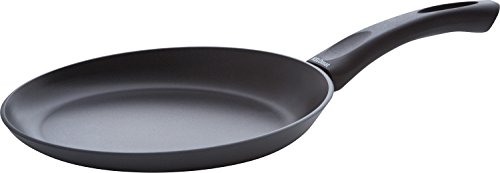 Riess Kelomat, 3530-349, Crêpes-Pfanne, Palatschinkenpfanne, 25cm Durchmesser, KELOMAT SPEZIALPFANNEN, LBH 25x44x3.5cm, Gewicht 0,67kg von Riess