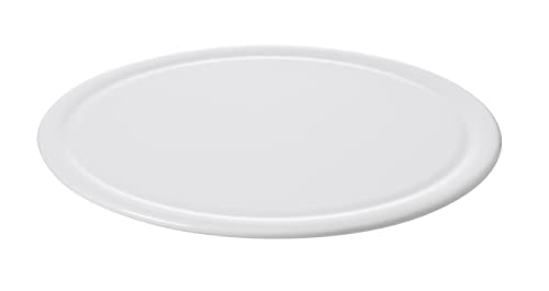 Riess, 0089-033, Deckel für Schüssel 30cm, Emaille, Design STORE + CARRY, WEISS, Gewicht 0,5kg, LBH: 30 x 30 x 0,7 cm von Riess