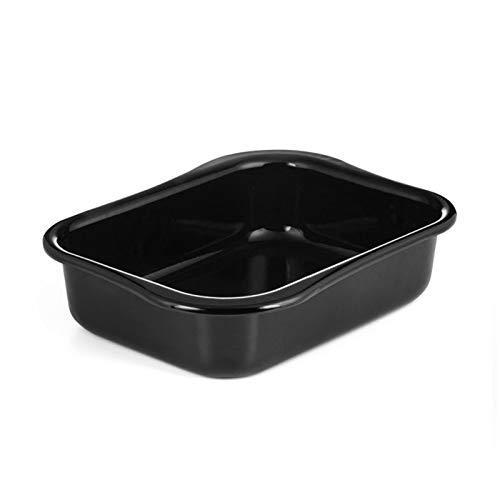 Riess, 0431-106, Wavehandle Bratpfanne, SCHWARZ-ETERNITY, extra hoch, 36 x 26.5 x 9.8 cm, Backform, Bratform, Emaille, emailliert Riess, 0431-106, Wavehandle Bratpfanne, SCHWARZ-ETERNITY, extra hoch, 36 x 26.5 x 9.8 cm, Backform, Bratform, Emaille, emailliert von Riess
