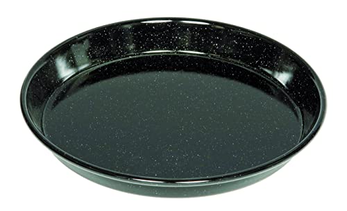 Riess 0648-022 Profibäcker Pizzablech, Emallie, Schwarz von Riess