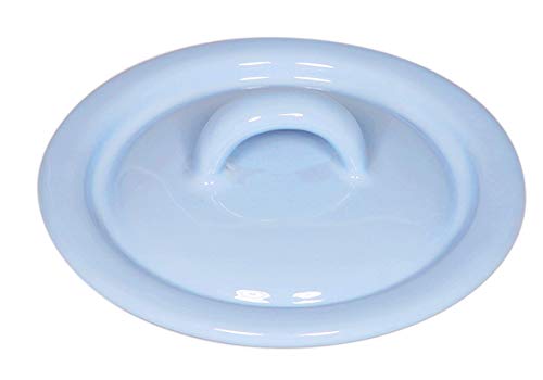 Riess, 0250-006, Deckel 9, CLASSIC - BUNT/PASTELL, Farbe Blau, Durchmesser 9 cm, Höhe 3.0 cm, Emaille von Riess