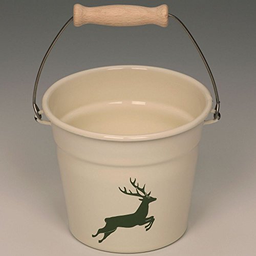 Riess 0597-072 Country-Hirsch Greenmini-Bucket, Durchmesser 16 cm, elfenbein von Riess