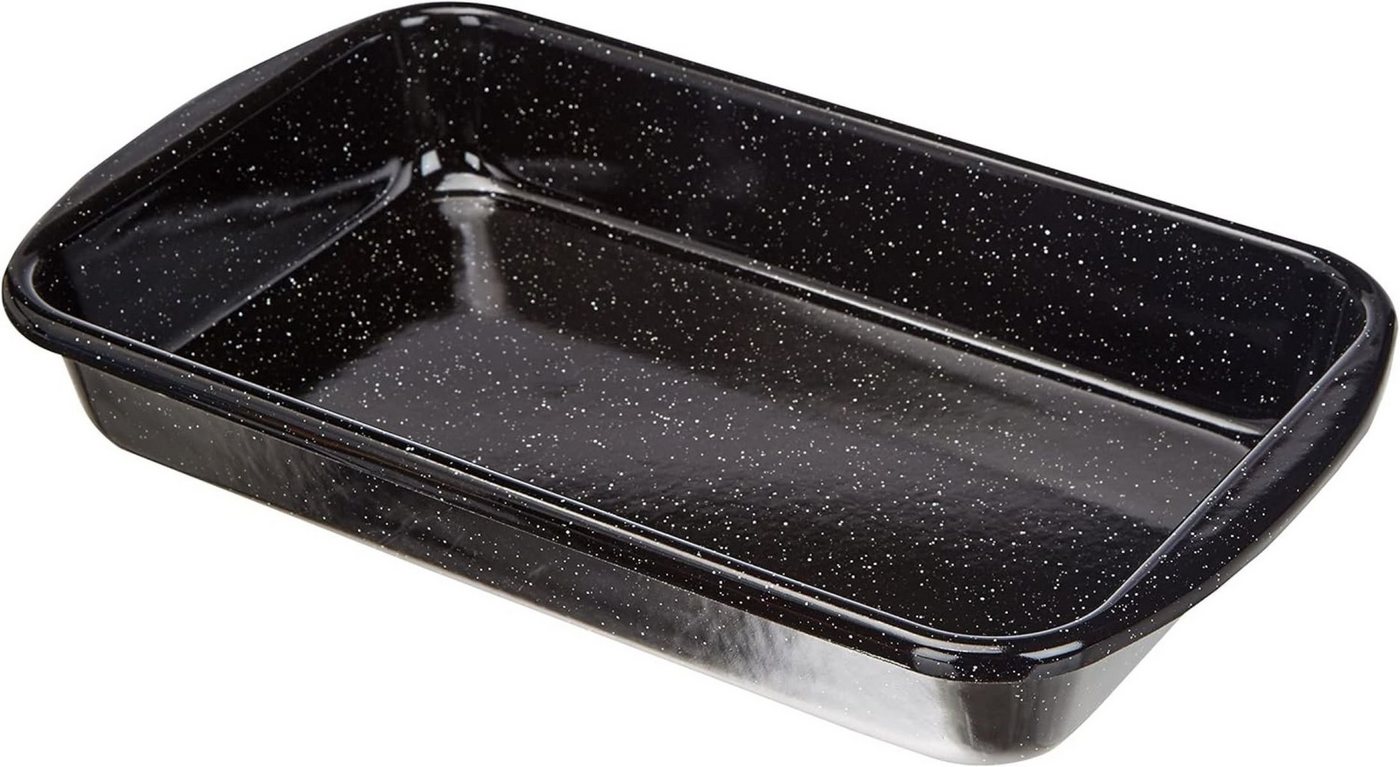 Riess Auflaufform Riess-Kelomat Auflaufform 32/19 cm schwarz Emaille, Emaille, (1-St) von Riess