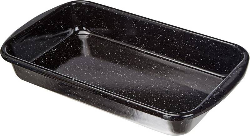 Riess Auflaufform Riess-Kelomat Auflaufform 32/19 cm schwarz Emaille, Emaille, (1-St) von Riess