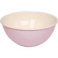 Riess Classic Pastell Schüssel 26 cm / 4,0 L rosa - Emaille von Riess