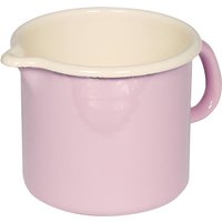 Riess Classic Pastell Schnabeltopf 12 cm / 1,0 L rosa - Emaille von Riess