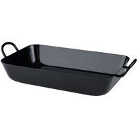 Riess Classic Schwarzemaille Omas Bratpfanne 29 x 18 cm - Emaille von Riess