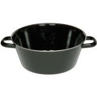 Riess Classic Schwarzemaille Schmalzpfanne 24 cm halbtief - Emaille Riess Classic Schwarzemaille Schmalzpfanne 24 cm halbtief - Emaille von Riess