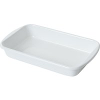 Riess Classic Weiß Auflaufform 36 x 21,5 cm - Emaille von Riess