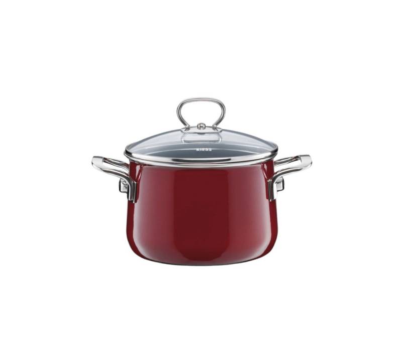 Riess Fleischtopf NOUVELLE Fleischtopf mit Glasdeckel 2 l Rot Riess Fleischtopf NOUVELLE Fleischtopf mit Glasdeckel 2 l Rot von Riess
