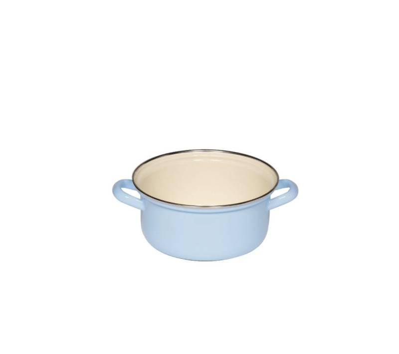 Riess Kasserolle CLASSIC Pastell Kasserolle mit Chromrand 1,5 l von Riess