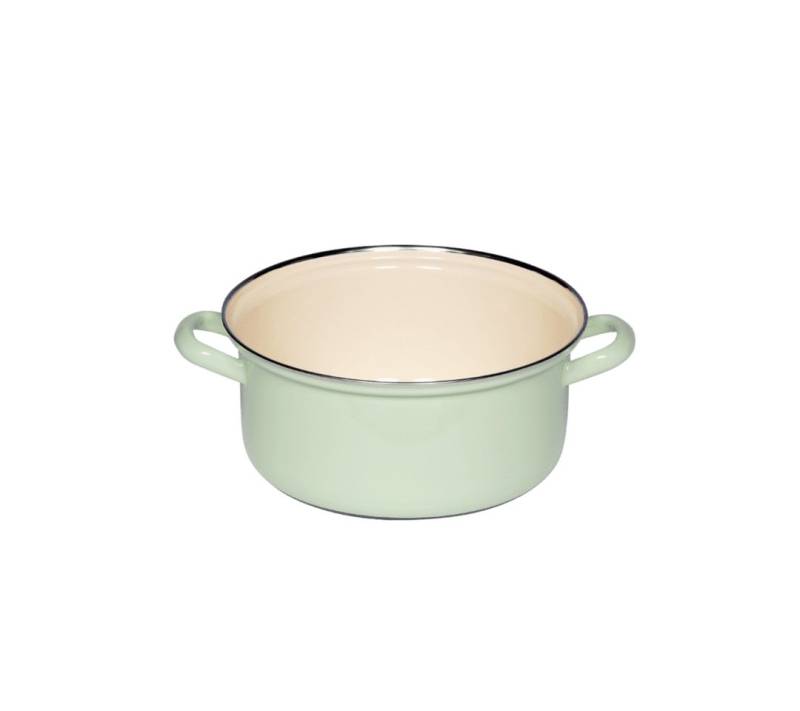 Riess Kasserolle CLASSIC Pastell Kasserolle mit Chromrand 3 l von Riess