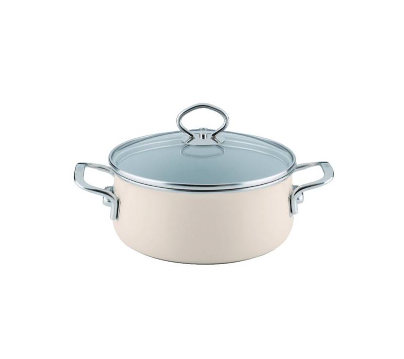 Riess Kasserolle NOUVELLE Kasserolle mit Glasdeckel 2 l Beige Riess Kasserolle NOUVELLE Kasserolle mit Glasdeckel 2 l Beige von Riess