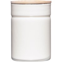 Riess Kitchen Management Vorratsdose 0,525 L Pure White - Emaille mit Eschenholzdeckel Riess Kitchen Management Vorratsdose 0,525 L Pure White - Emaille mit Eschenholzdeckel von Riess