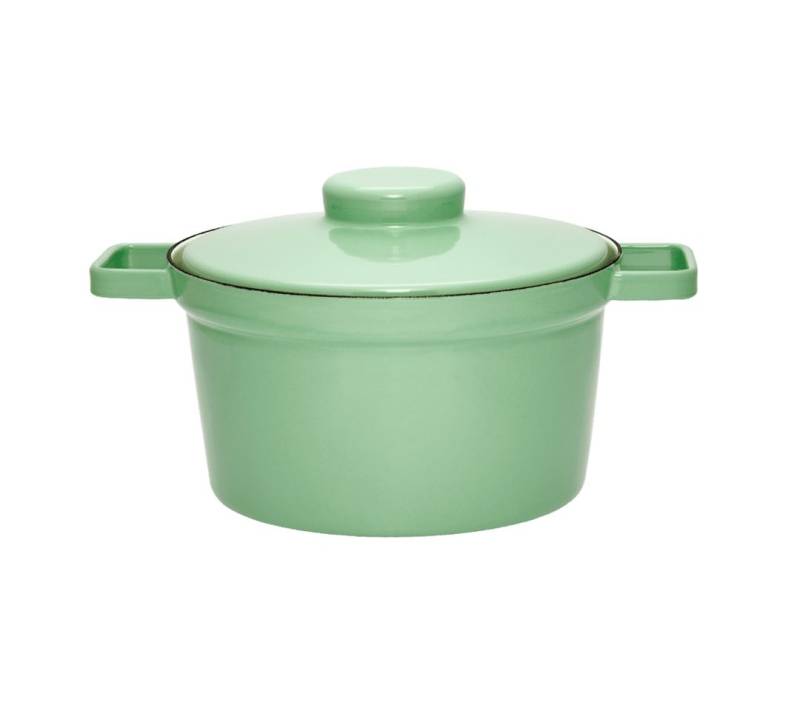 Riess Kochtopf Aromapots Topf mit Deckel Ø24cm Grün von Riess