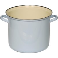 Riess Kochtopf aus Emaille 24 cm Blau 8 L von Riess