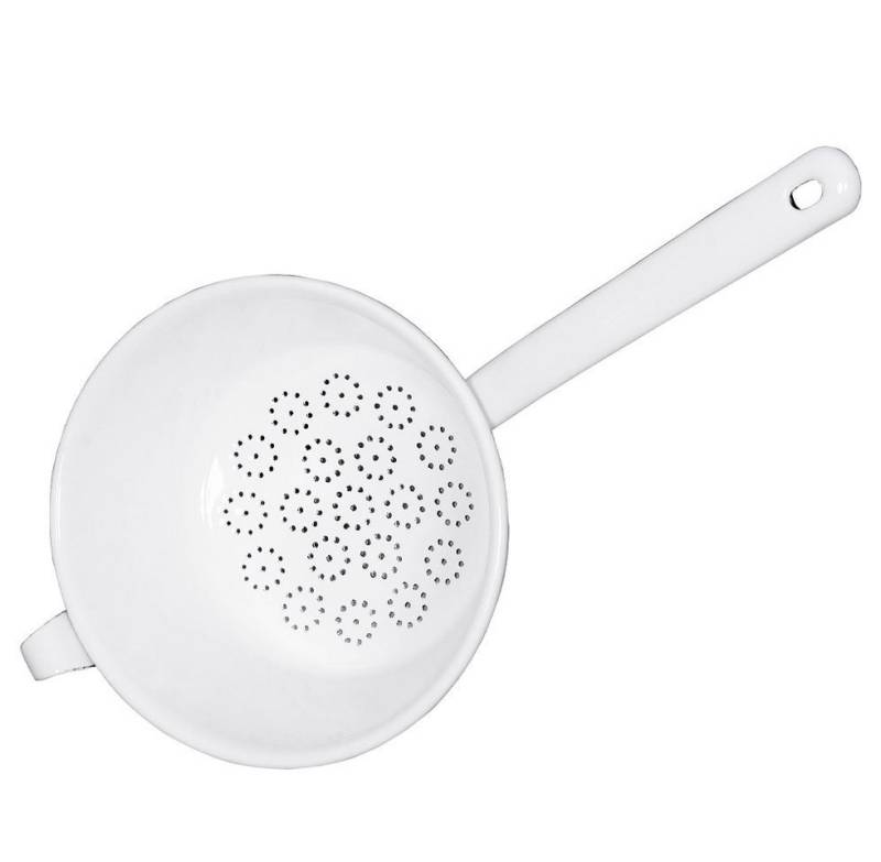 Riess Seiher Classic Weiss, Emaille, Classic Weiß Passiersieb 20 cm - Emaille von Riess