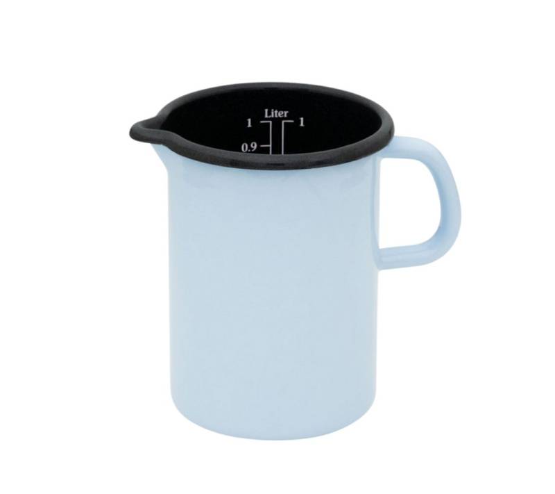 Riess Messbecher Backemaille Küchenmaß 10 cm, 1l, Emaille von Riess
