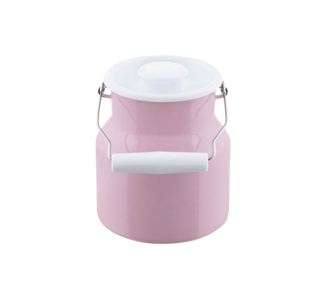 Riess Milchkanne Classic Bunt Pastell Milchkanne mit Deckel Blau von Riess