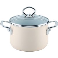 Riess Nouvelle Avorio extra stark Fleischtopf 16 cm / 2,0 L - Emaille von Riess