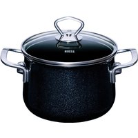 Riess Nouvelle Black Magic extra stark Fleischtopf 16 cm / 2,0 L - Emaille von Riess