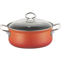 Riess Nouvelle Corall Kasserolle 18 cm / 1,5 L - Emaille von Riess