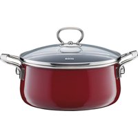 Riess Nouvelle Rosso extra stark Kasserolle 20 cm / 2,0 L - Emaille von Riess