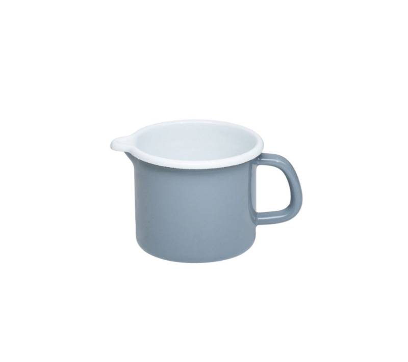 Riess Serviertopf Classic Pure Grey Schnabeltopf 1 l, Emaille von Riess