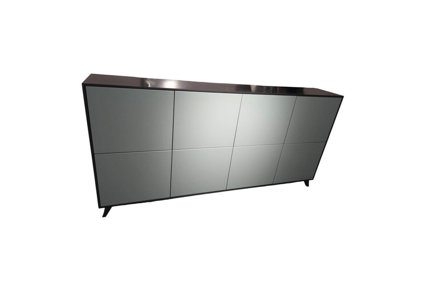Rietberger Möbelwerke Standvitrine Highboard Lotus Lack Agave Grau Rahmen und Füße Eiche Graphit Rietberger Möbelwerke Standvitrine Highboard Lotus Lack Agave Grau Rahmen und Füße Eiche Graphit von Rietberger Möbelwerke