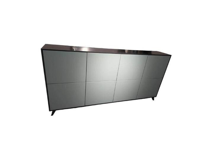 Rietberger Möbelwerke Standvitrine Highboard Lotus Lack Agave Grau Rahmen und Füße Eiche Graphit Rietberger Möbelwerke Standvitrine Highboard Lotus Lack Agave Grau Rahmen und Füße Eiche Graphit von Rietberger-Möbelwerke