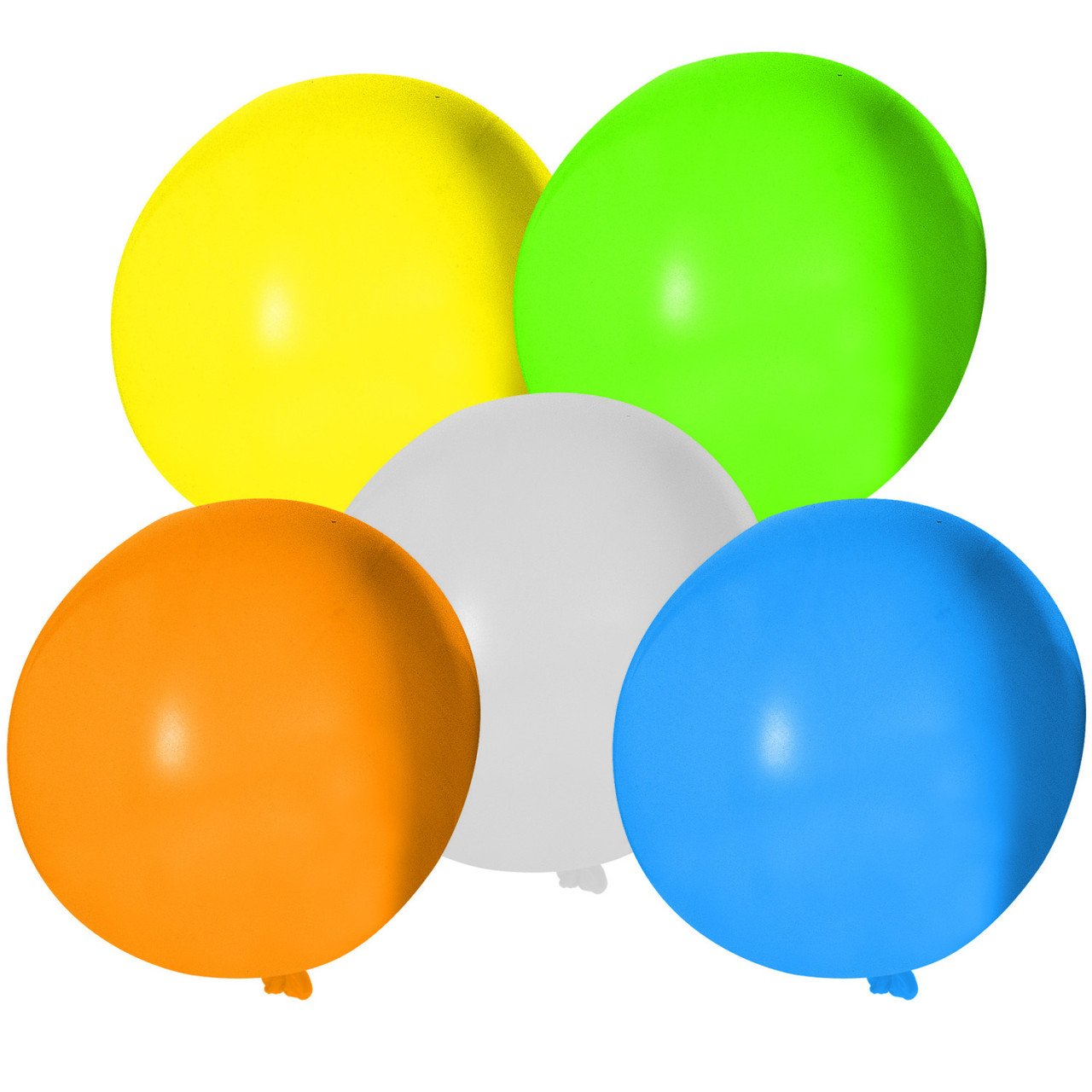 Riethmueller XXL-Latexballon Ø 61 cm 5-fach sortiert von Riethmueller