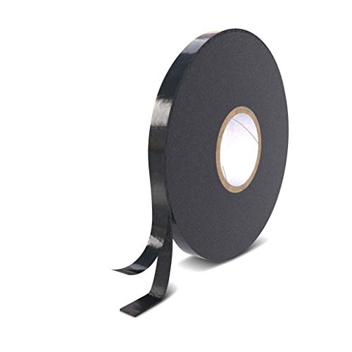 Rietlow® Doppelseitiges Klebeband Extra Stark - Universal Montageband aus widerstandsfähigem PE-Schaum - Spiegelklebeband - Schaumband - Schwarzes beidseitiges Klebeband (12mm x 10m) von Rietlow