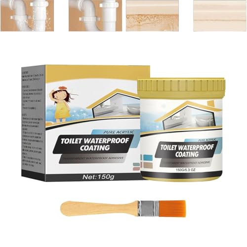 150g Multifunctional Invisible Waterproof Coating, 2024 New Invisible Waterproof Agent,Transparent Waterproof Coating,Waterproof Insulating Sealant,Waterproof Coating for Plastic (1 Pcs) von Rietoiu