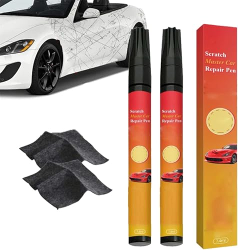 All Cars Magic Pen for Car Scratches,Weatherproof Touch Up Paint Pen,Magic Car Scratch Removal Pen,Car Touch Up Paint Pen,Repair for Deep & Surface Scratches (2 Pcs) von Rietoiu