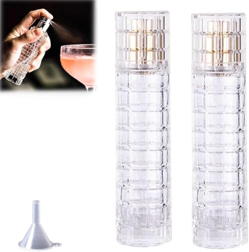 Cocktail Atomizer Sprayer,Vermouth Spritzer Perfume Spray Bottle,Vermouth Spritzer,Olive Oil Spray Bottle,Crystal Glass Bar Spritzer,Bitters Spray Bottle,30ml Perfume Spray Bottle Refillable (2 Pcs) von Rietoiu