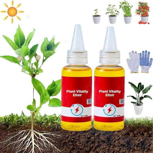 Limetown Plant Fertilizer,2024 New Limetown Phytovitamin Solution,50ml Limetow Plant Vitality Elixir,Improve Plant Vitality and Enhance Plant Photosynthesis,Suitable for All Plant Types (2 Pcs) von Rietoiu