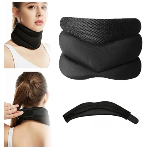 Vitavix Neck Support for Snoring, Necksupport - Never Snore Again,2025 New Adjustable Soft Foam Neck Brace Cervical Collar,Neck Brace for Sleeping,Comfortable for a Restful Sleep (1 Pcs) von Rietoiu