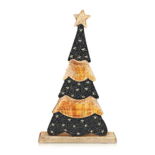 Baum schwarz-gold 31x51cm 74573 (9829843865) von Riffelmacher & Weinberger