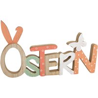 RIFFELMACHER & WEINBERGER Deko-Schriftzug ""Ostern" zum Stellen, mit Hasenohren und Schmetterling, aus Holz" von Riffelmacher & Weinberger