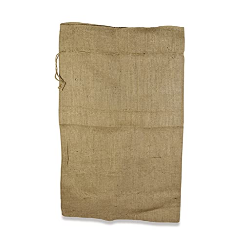 Riffelmacher 19418 - Jute-Sack Natur, Größe 50 x 80 cm, verschließbar, Geschenk, Tasche, Beutel, Verpackung, Weihnachten, Nikolaus von Riffelmacher & Weinberger