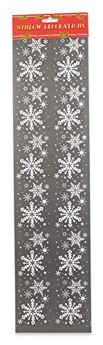 Riffelmacher Fensterdekoration Schneeflockenbanner 75139 - Weiß Glitter 60cm - Wunderschöne Dekoration Weihnachten von Riffelmacher & Weinberger