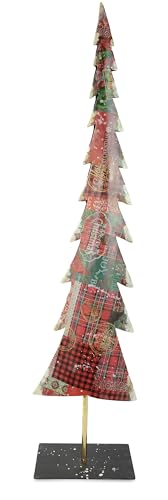 Riffelmacher Metall Weihnachtsbaum stehend | Rot Grün | 16,5×67 cm | Dekobaum im klassischen Weihnachtsdesign | 18203 Riffelmacher Metall Weihnachtsbaum stehend | Rot Grün | 16,5×67 cm | Dekobaum im klassischen Weihnachtsdesign | 18203 von Riffelmacher & Weinberger