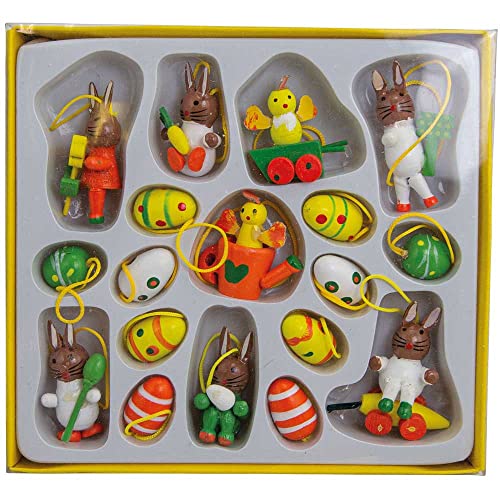 Riffelmacher Osterbehang Osteranhänger ca. 3,5 cm 06566 | 18 TLG. - Osterdeko Riffelmacher Osterbehang Osteranhänger ca. 3,5 cm 06566 | 18 TLG. - Osterdeko von Riffelmacher & Weinberger