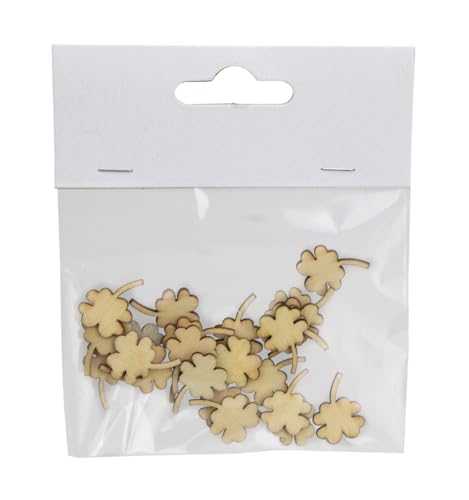 Riffelmacher Streudeko Kleeblatt | 24 Stück | 2x2 cm | Holz Natur | Glücksdeko Frühling Hochzeit Neujahr Basteln DIY Deko Tischdeko | 07621 Riffelmacher Streudeko Kleeblatt | 24 Stück | 2x2 cm | Holz Natur | Glücksdeko Frühling Hochzeit Neujahr Basteln DIY Deko Tischdeko | 07621 von Riffelmacher & Weinberger